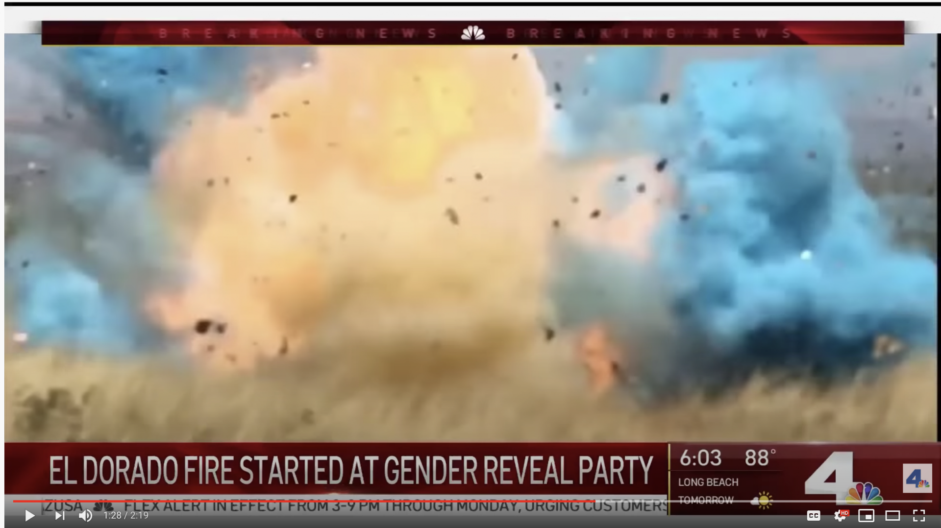 Firefighter DIES Battling Wildfire Sparked By Gender Reveal - Headline ...