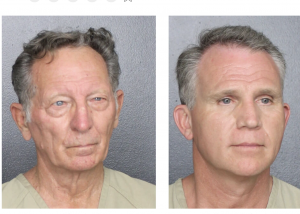 Mug shots of two men