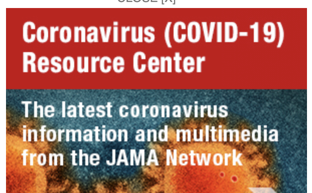JAMA Coronavirus Information Center logo