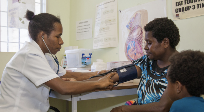 File photo: Health clinic, Port Moresby General Hospital, Papua New Guinea