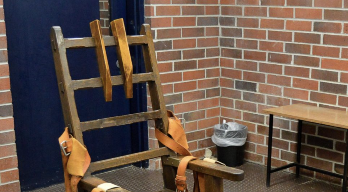 South Carolina Department of Corrections electric chair
