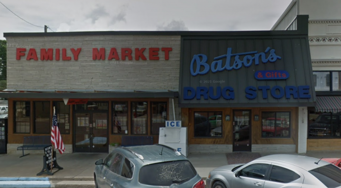 Batson's Drug Store, that only pharmacy in Elk County, Kansas