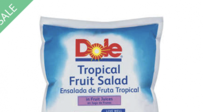FILE PHOTO: One of several varieties of packaged fruit salad sold by Dole