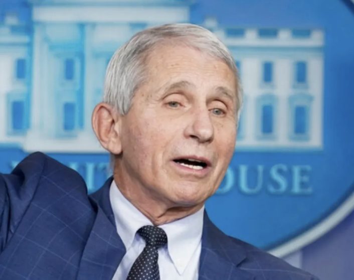 Dr. Anthony Fauci delivered the 2020 commencement speech at Johns Hopkins, the same Baltimore university that issued him an honorary doctorate degree in 2015 (AP Photo/Susan Walsh)