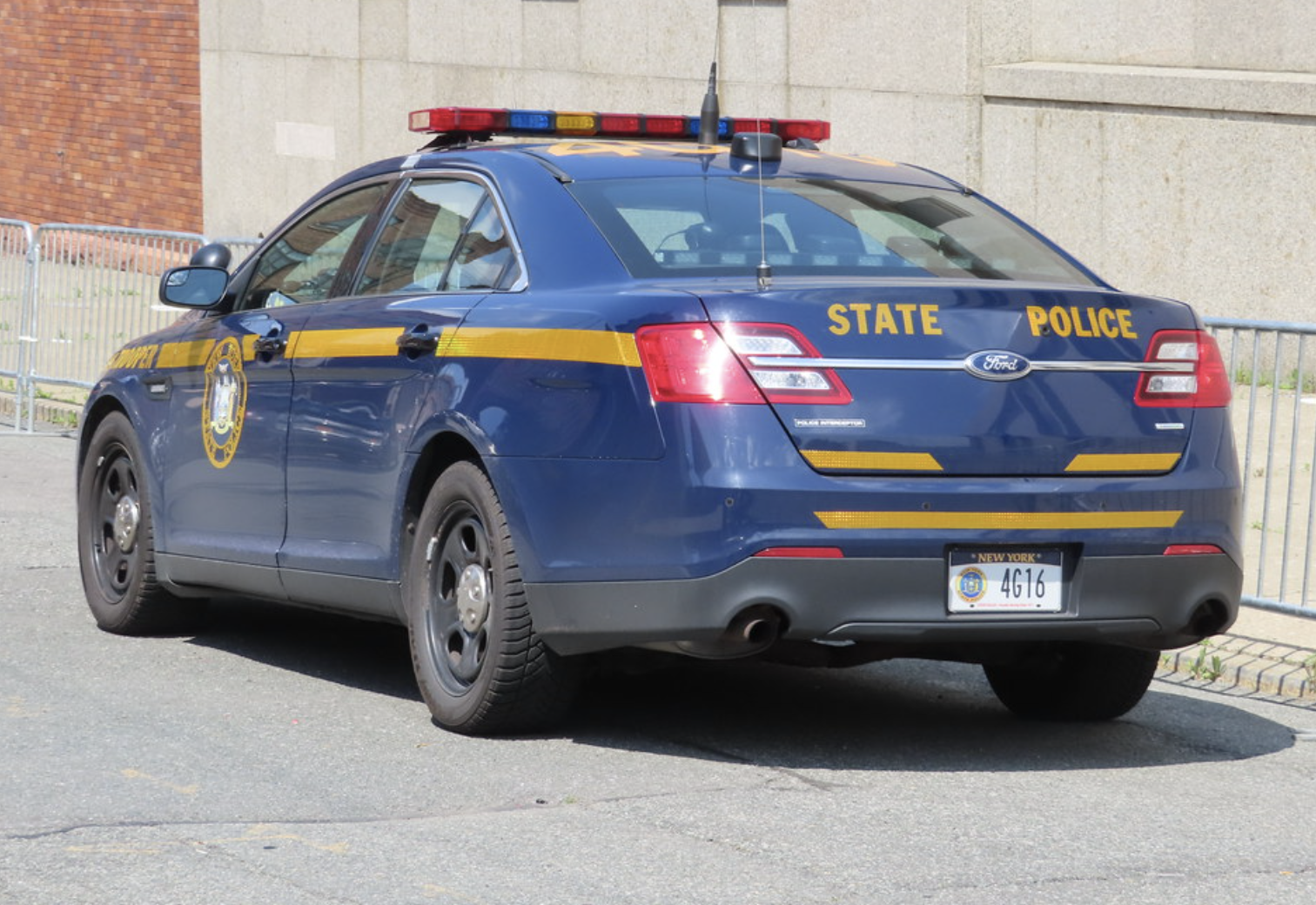 New York State Police vehicle