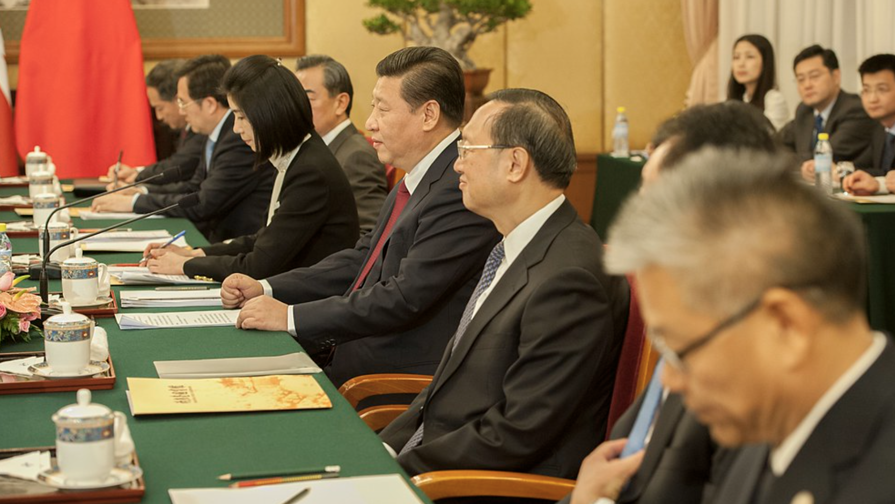 President Xi Jinping of China, at meeting