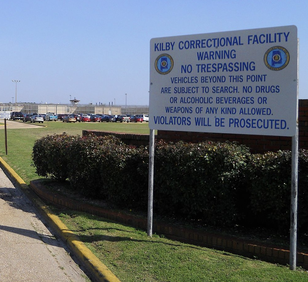Kilby Correctional Facility, Mt. Meigs, Alabama.