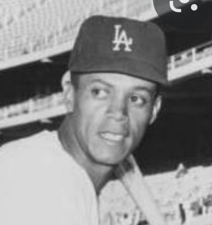 Baseball player Maury Willis ca 1960