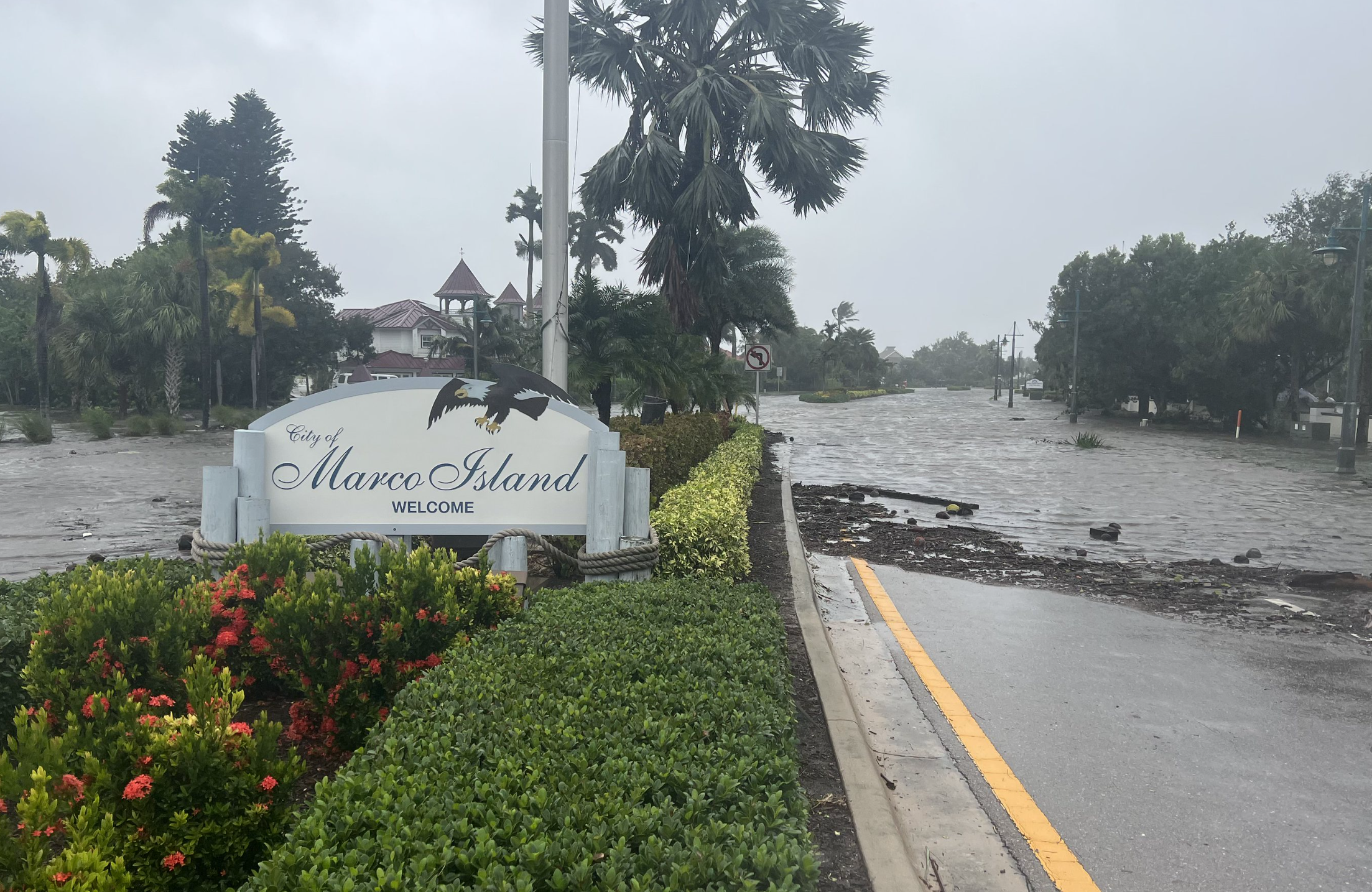 Hurricane Ian aftermath, Marco Island, Sept. 2022