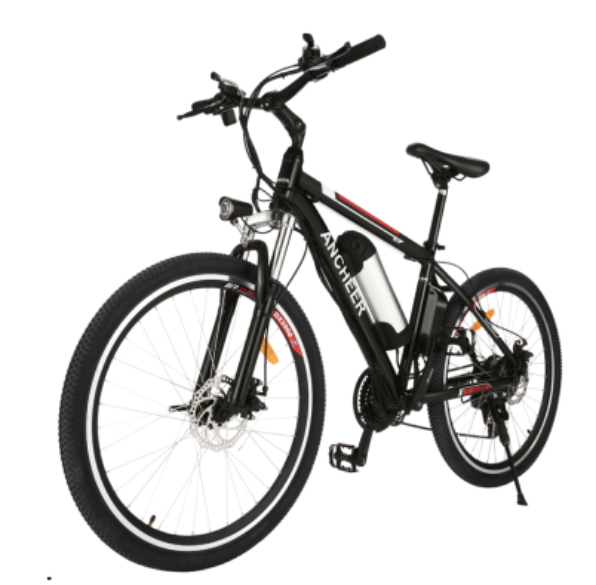 Recalled Ancheer e-bike with water bottle shaped cylindrical battery