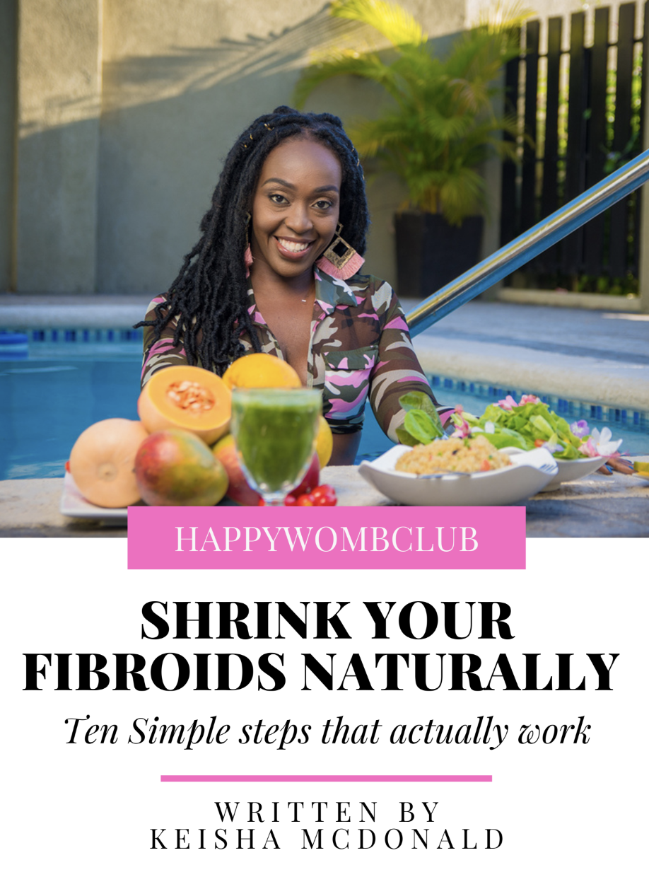 Shrink Your Fibroids Naturally book cover