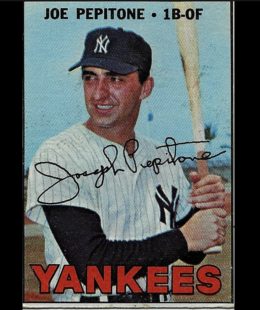 Joe Pepitone baseball card