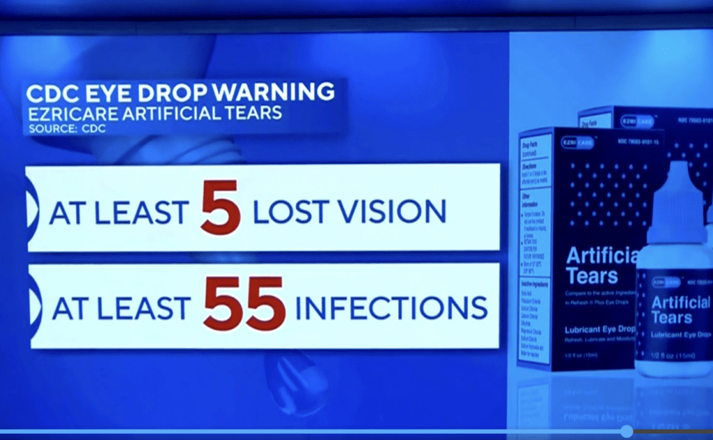 Here's what you need to know about the flurry of eye drop recalls