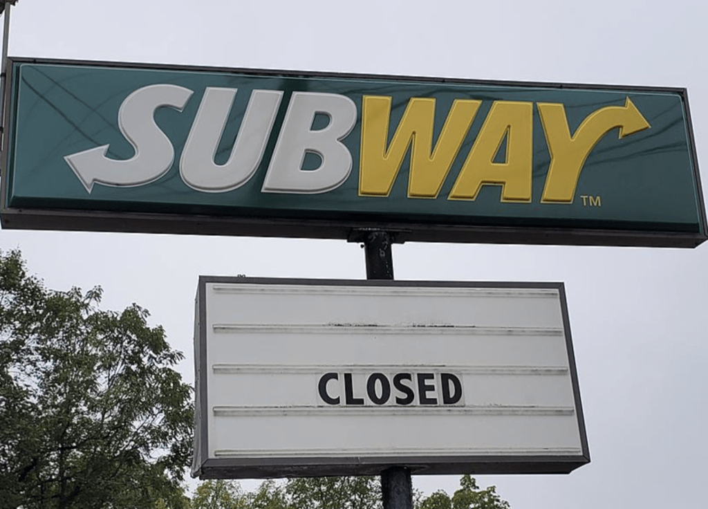 Store Closings, Food Poisoning, Corporate Woes Continue To Beset Subway