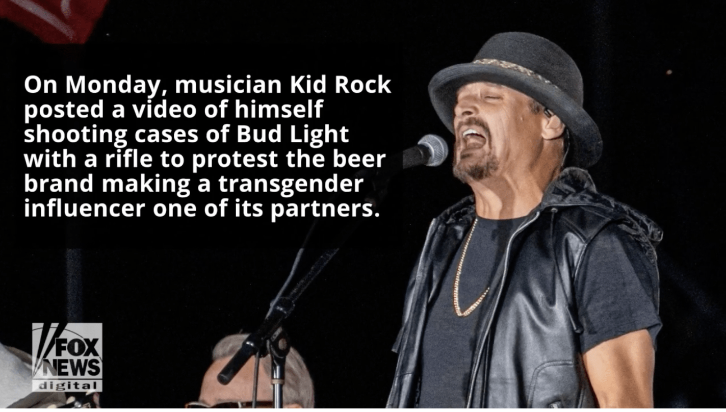 Kid Rock protest vs Bud Light