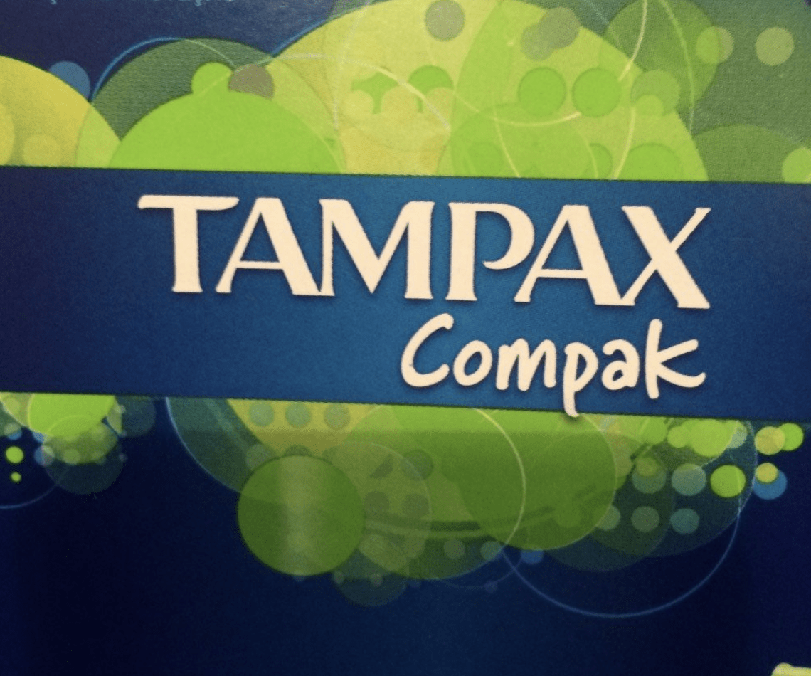 Tampax package
