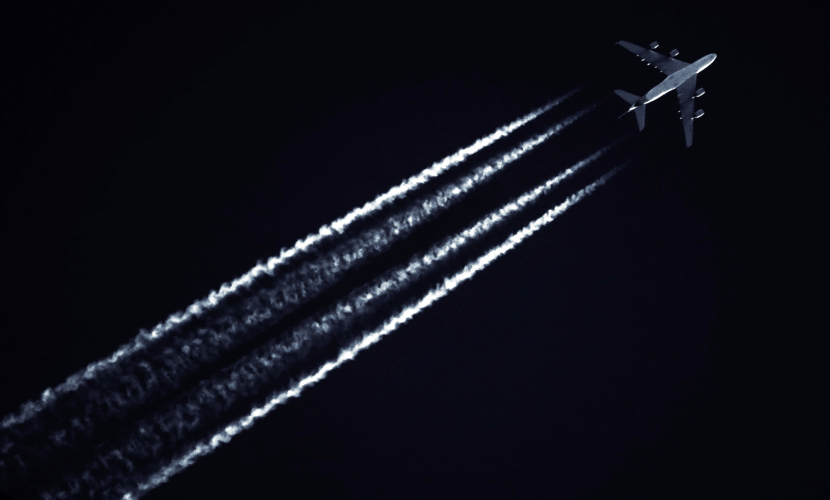Photo of Airplane During Evening