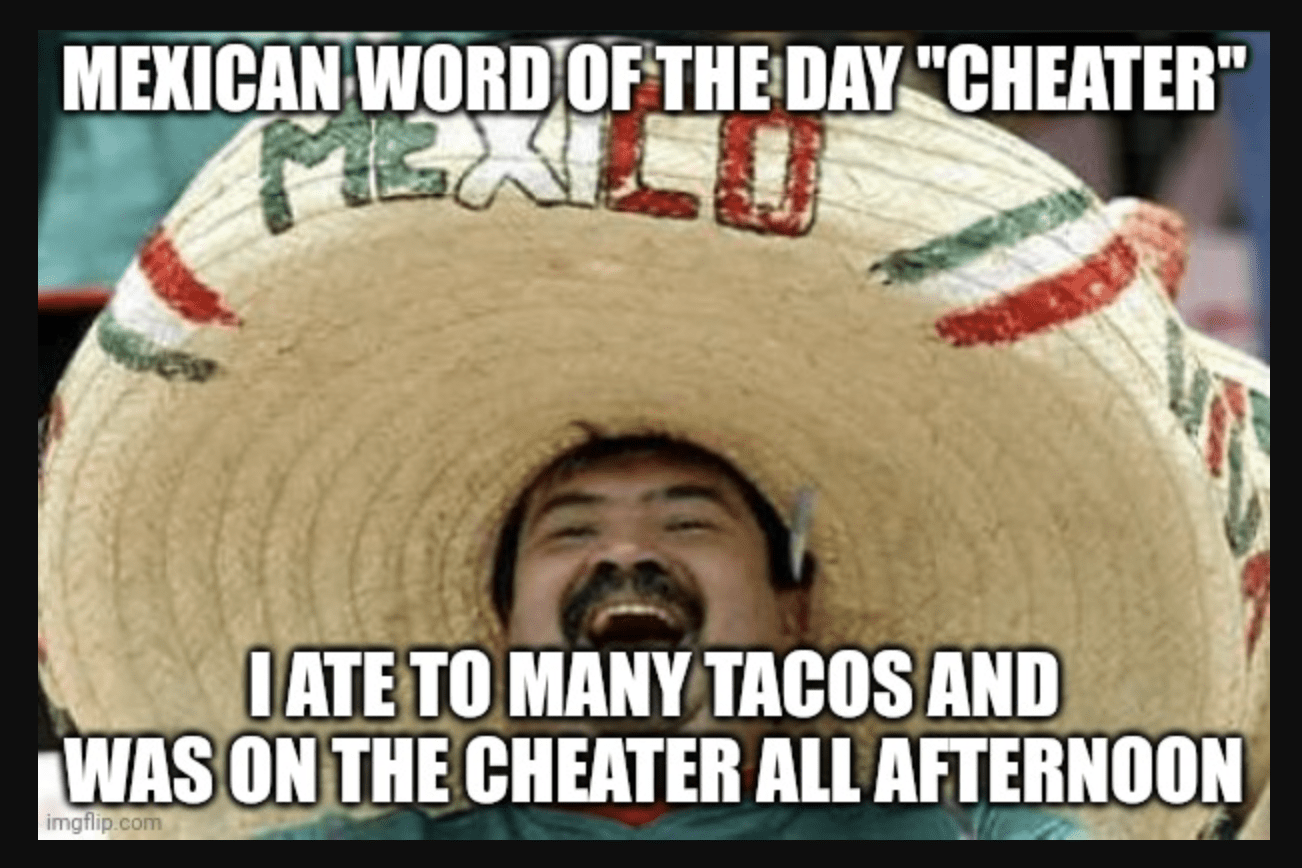 Mexican Word of The Day meme