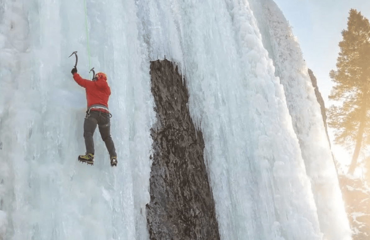Ice climber, file photo