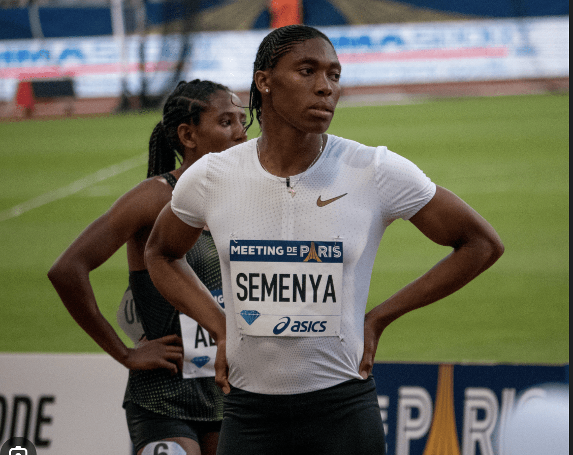 South African Olympic gold medalist runner Caster Semenya