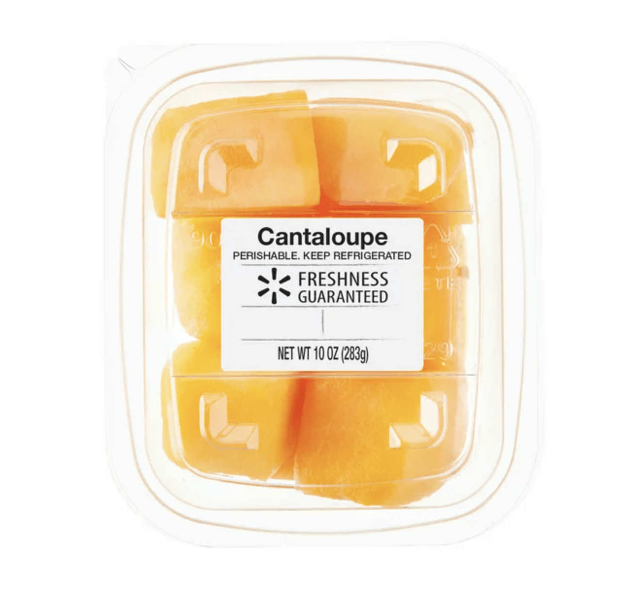 pre-cut cantaloupe in package