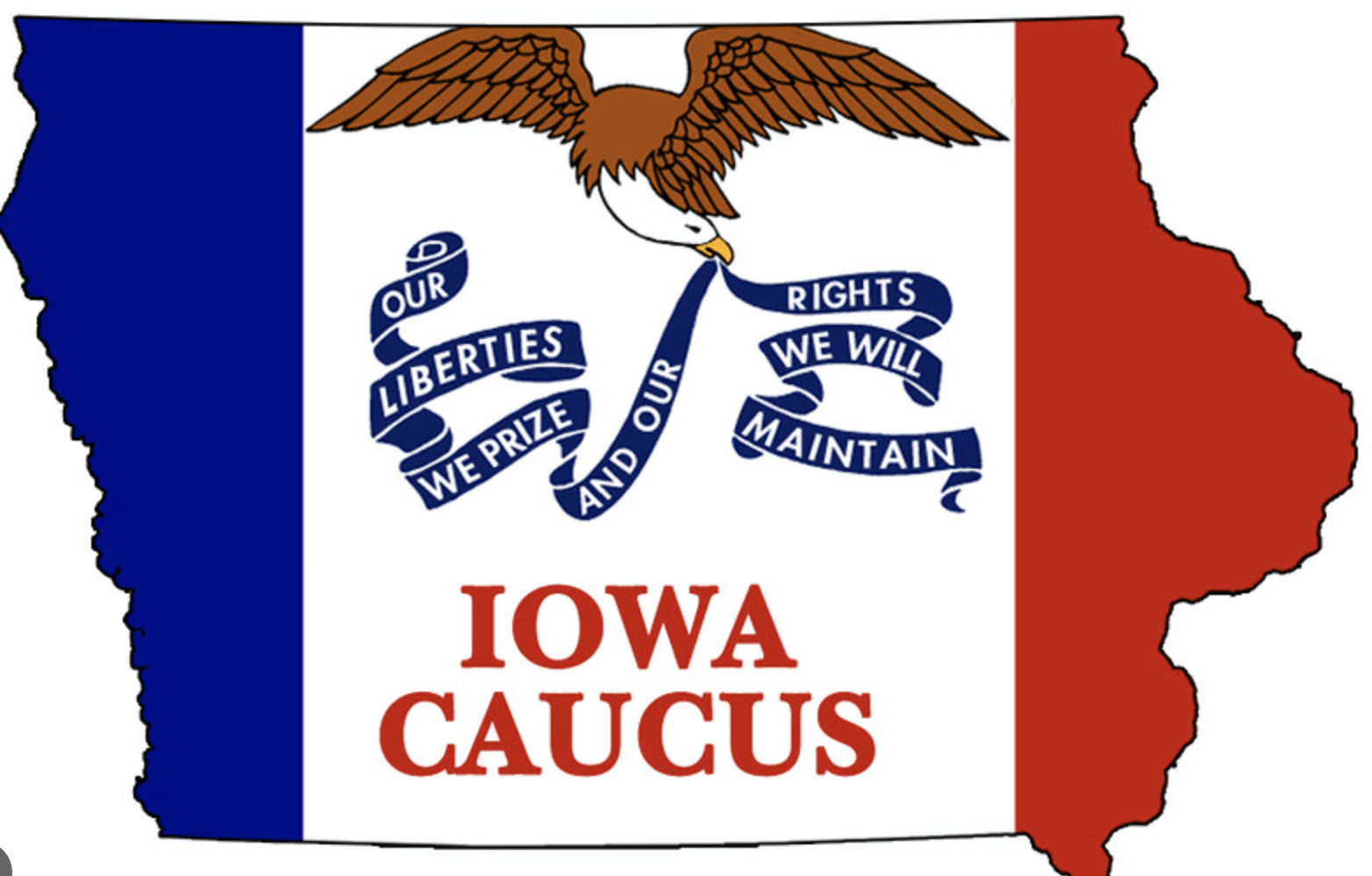 Iowa Caucus illustration