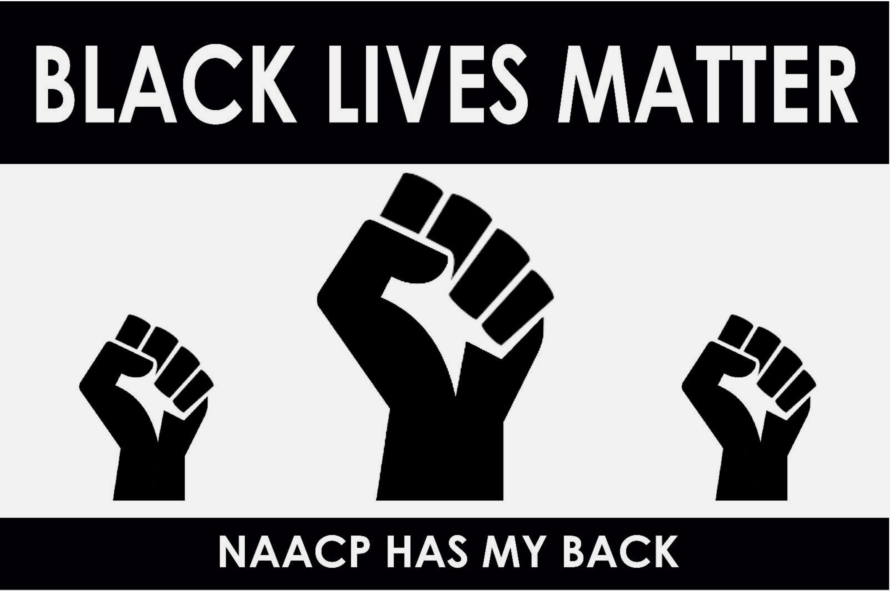 BLM/NAACP poster